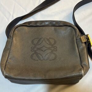 Loewe‎   Brown Leather shoulder Bag
